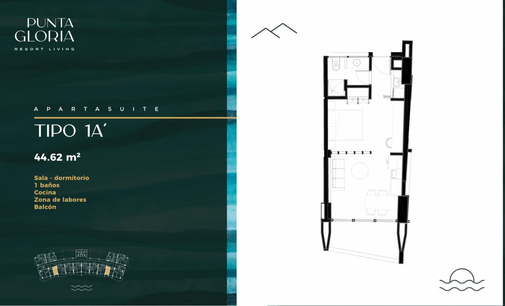 punta gloria APTO 1AA